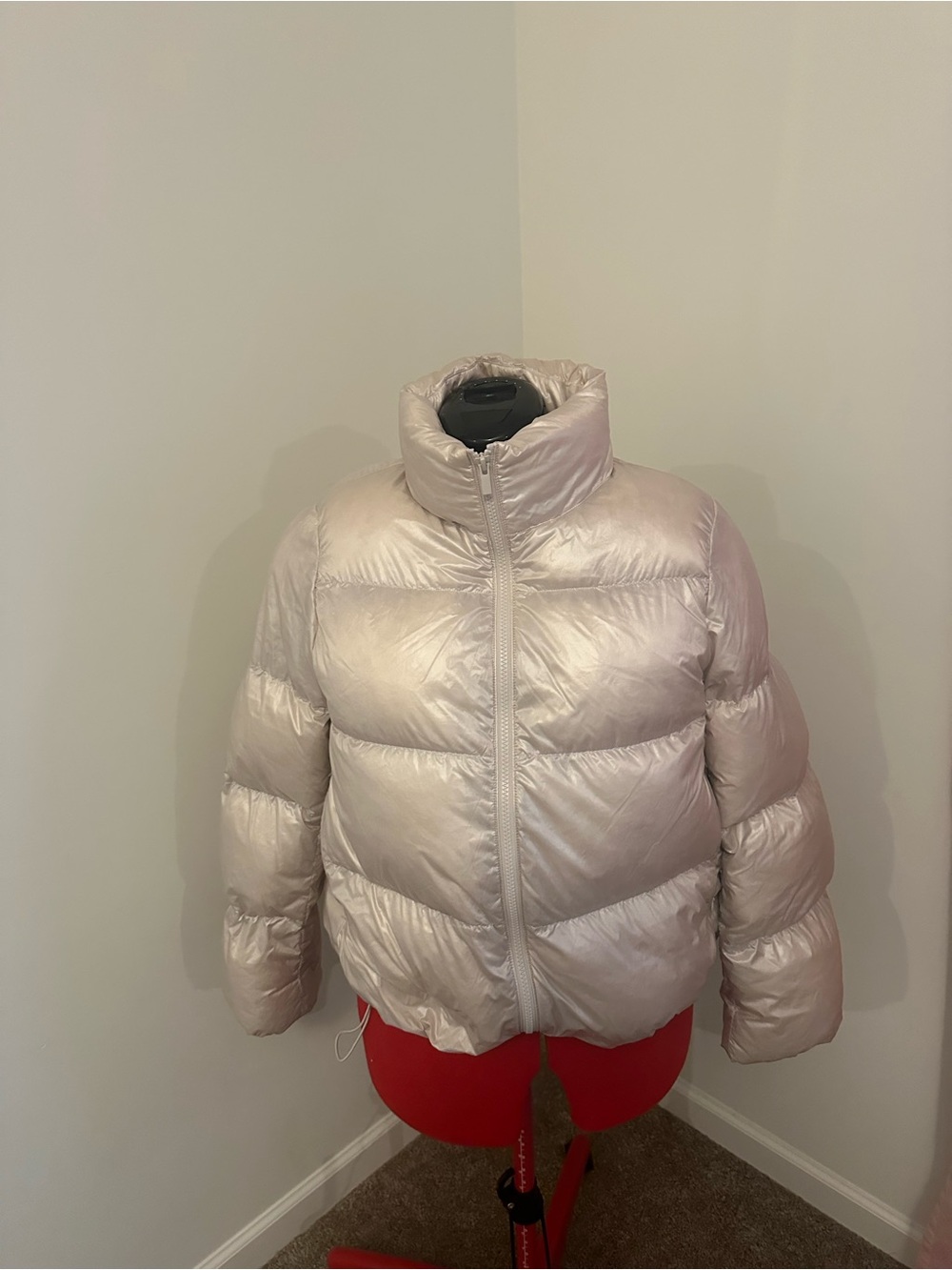 UNIQLO Light DownPuffer Jacket with High Collar